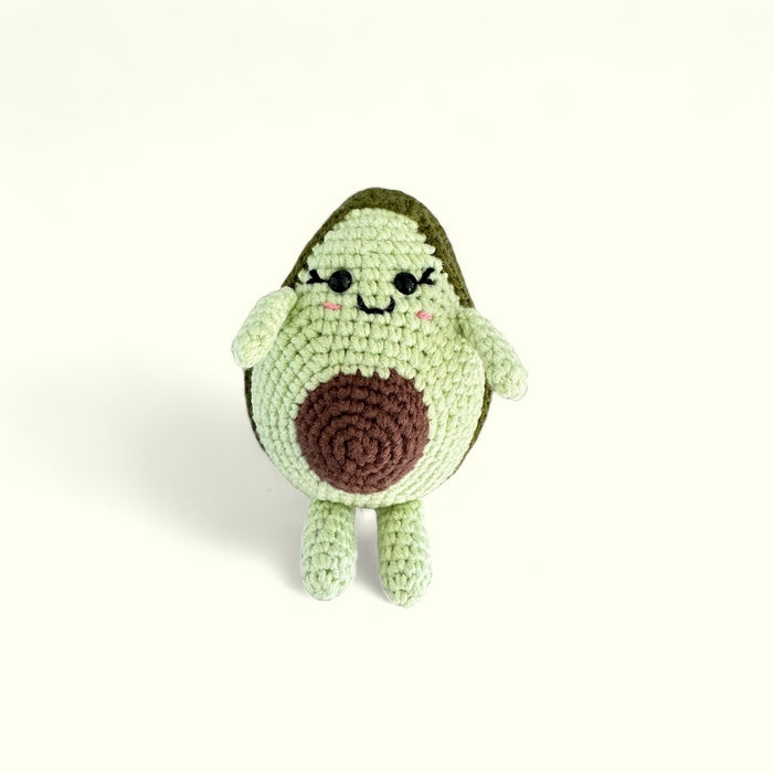 Mini me Avocado Rattle