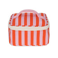 Mini Zip Cube - Awning Stripe Pink