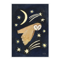 'Night Owl' A5 Art Print
