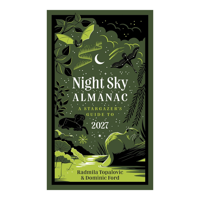 bookspeed - cover for the 2027 night sky almanac - winter's moon