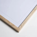 Oak Picture Frame - Winter's Moon