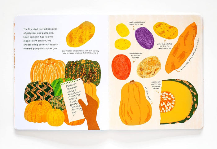 'Off to the Market' Book - Winter's Moon