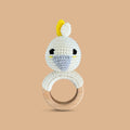 Organic Teething Ring Rattle| Cockatoo