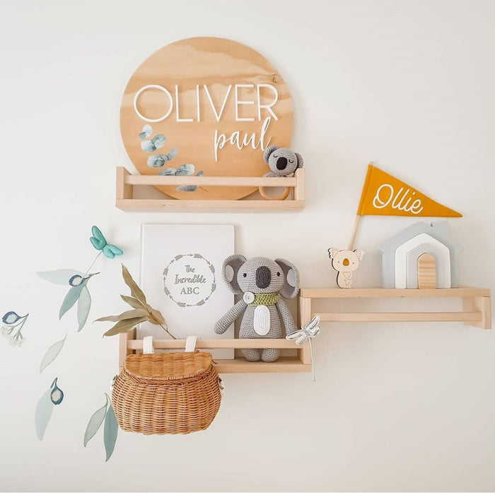 Organic Teething Ring Rattle| Koala
