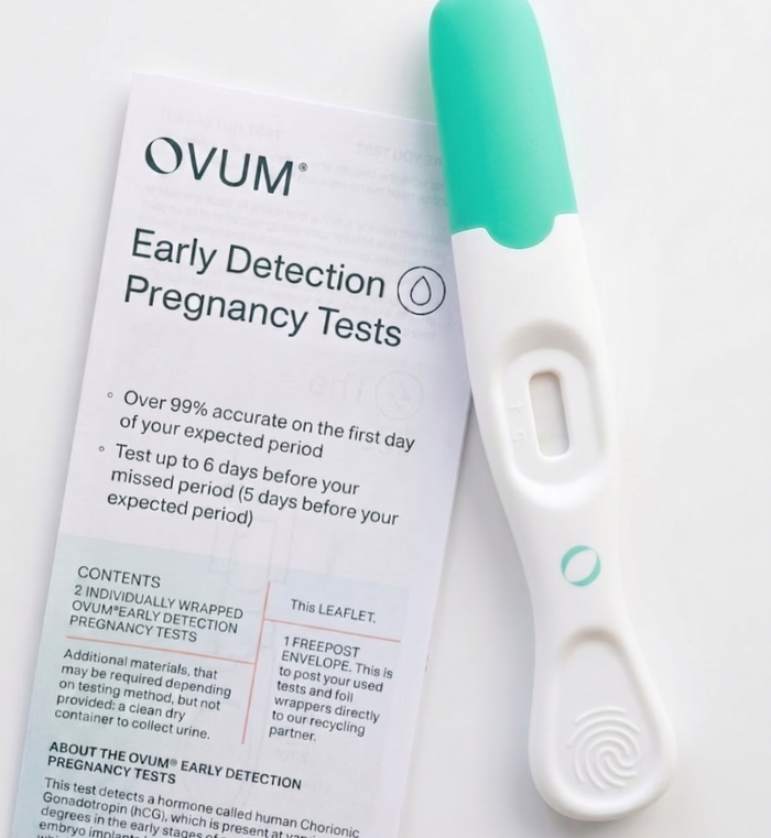 OVUM Early Detection Pregnancy Tests x 2