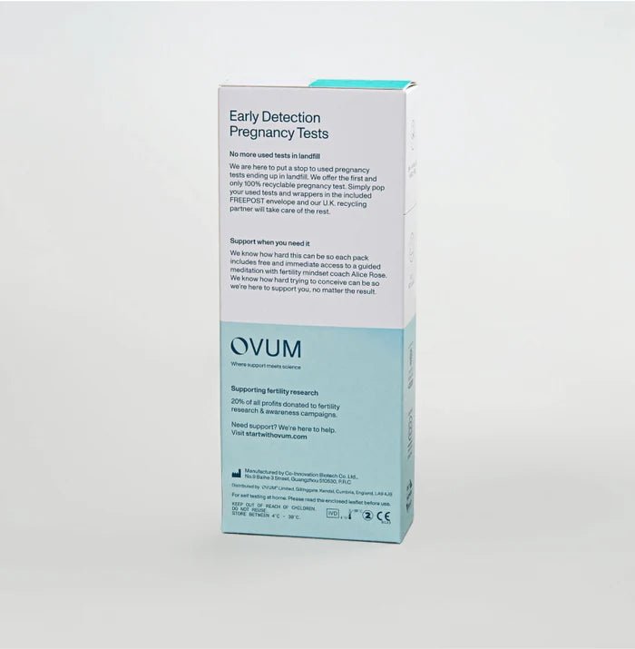 OVUM Early Detection Pregnancy Tests x 4