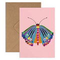 Pack of 8 'Rainbow Butterfly' Mini Greetings Cards - Winter's Moon