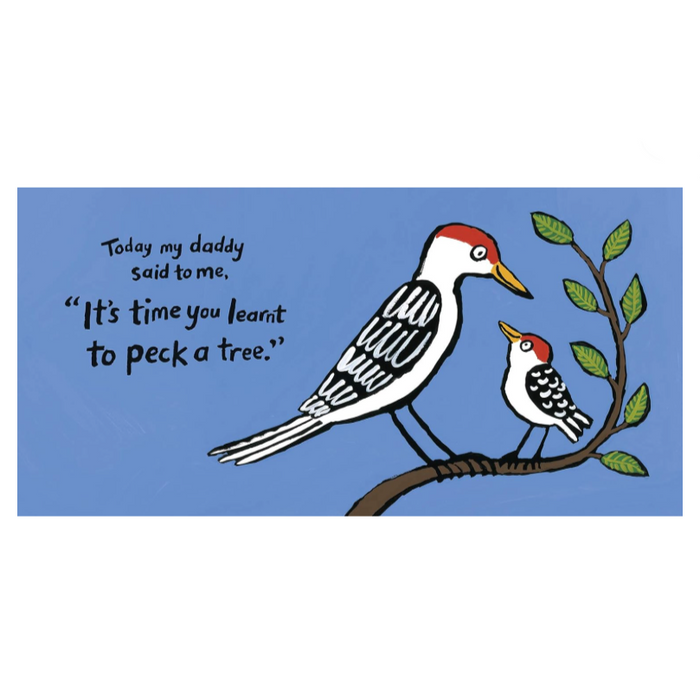 'Peck Peck Peck' Book - Winter's Moon
