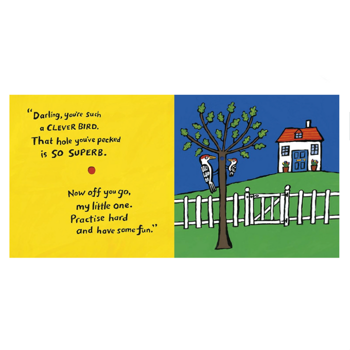 'Peck Peck Peck' Book - Winter's Moon