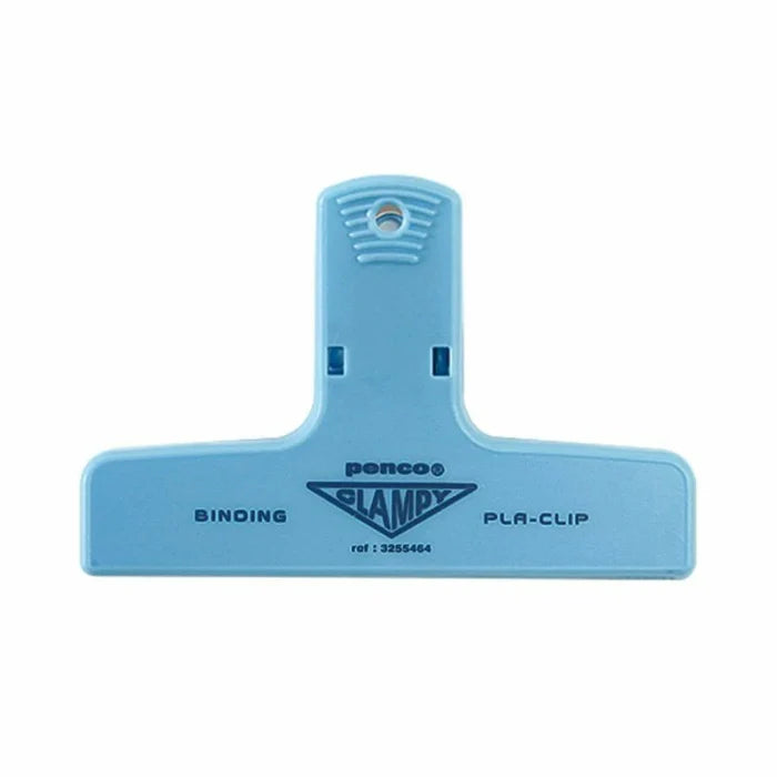 stone marketing - penco clampy pla-clip in light blue on white background - winter's moon