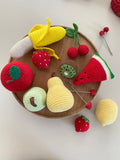 Pre Order- Handmade Crochet Fruit Set| 10 pieces