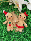 Pre Order Christmas Decorations | Gingerbread Man and Woman