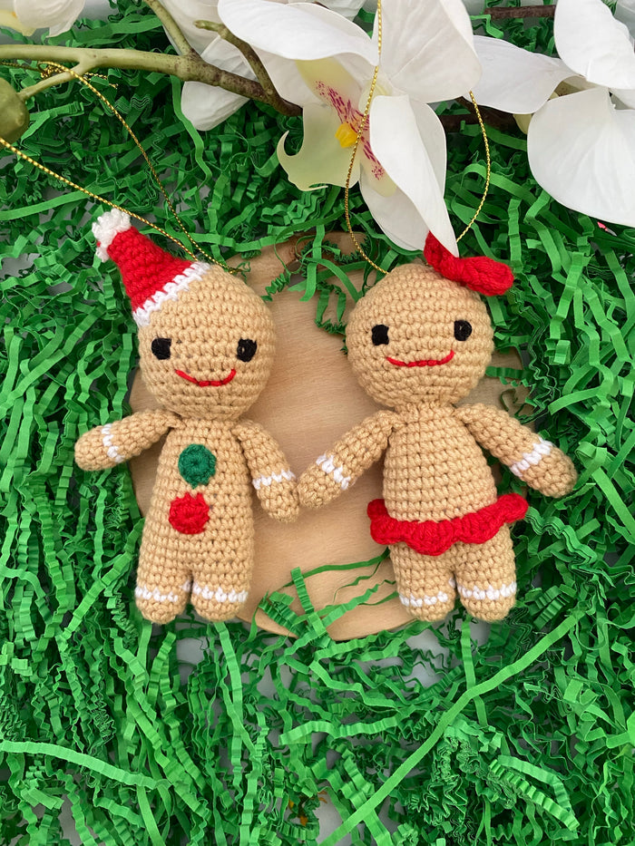 Pre Order Christmas Decorations | Gingerbread Man and Woman