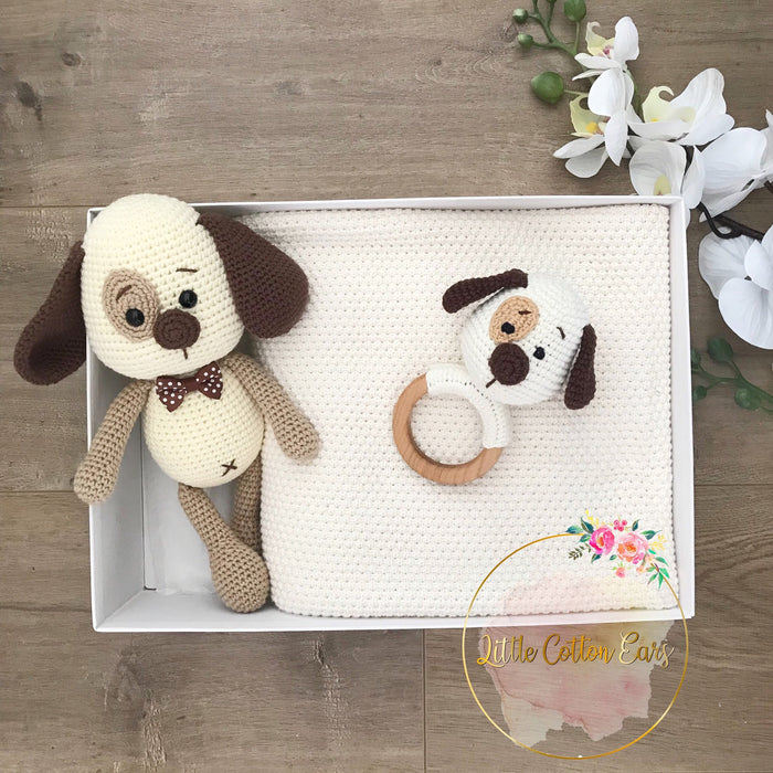 Puppy Baby Gift Set