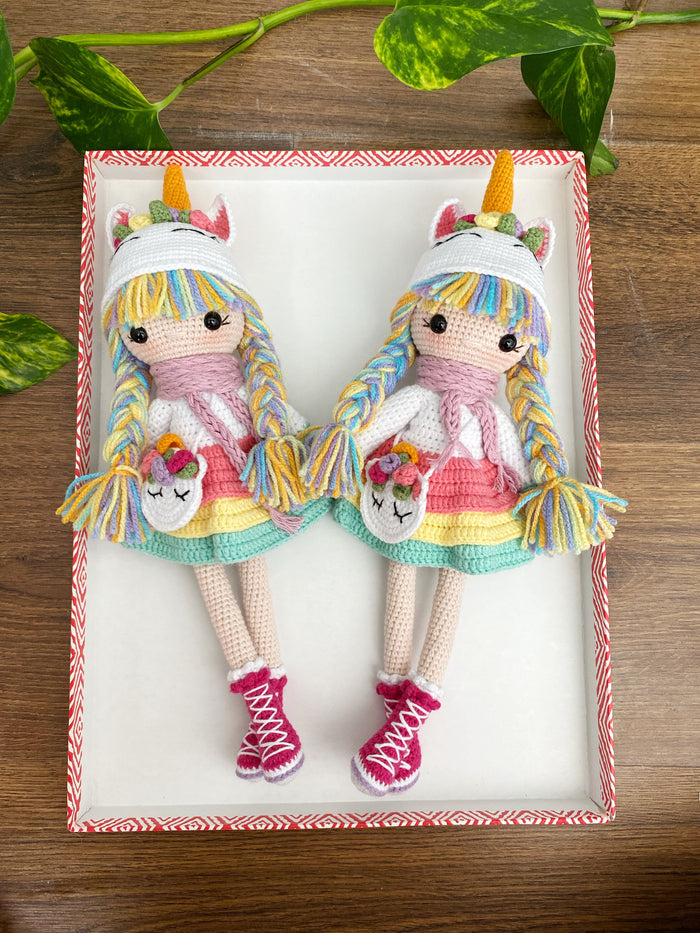 Rainbow The Unicorn Doll