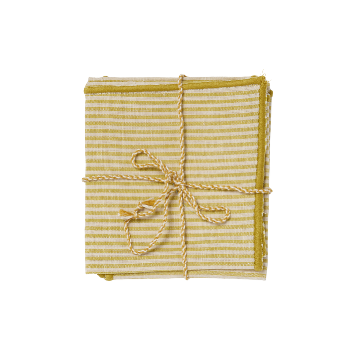 Set of 2 Napkins - Absynthe Stripes