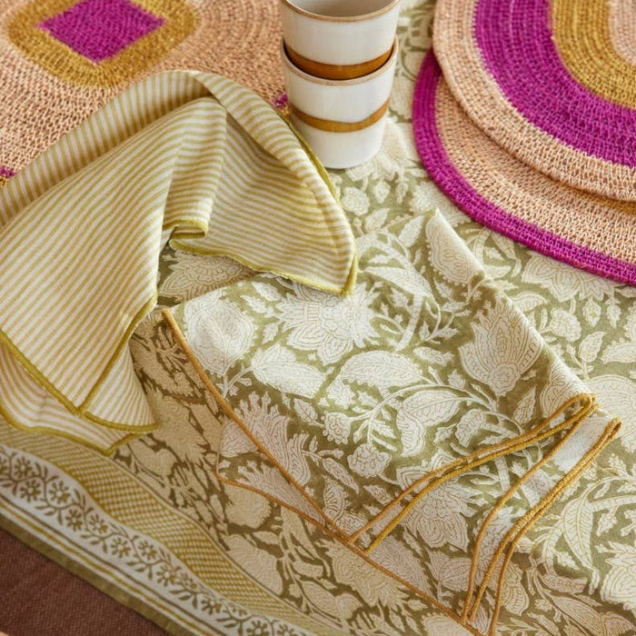 Set of 2 Napkins - Absynthe Stripes