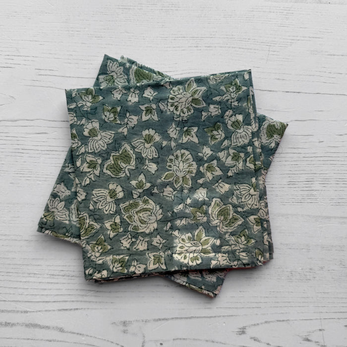 Set of 2 Napkins - Arushi Blue Green