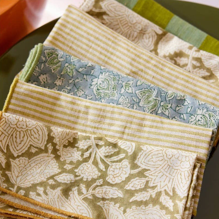 Set of 2 Napkins - Arushi Blue Green
