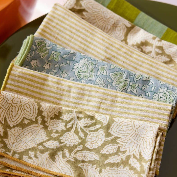 Set of 2 Napkins - Chandra Khaki