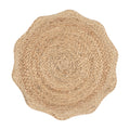 Organic Jute Placemats & Coasters - Natural Tulip - Winter's Moon