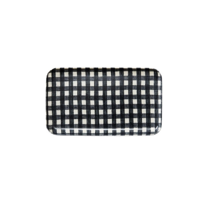 Small Linen Coated Tray - Winter's Moon