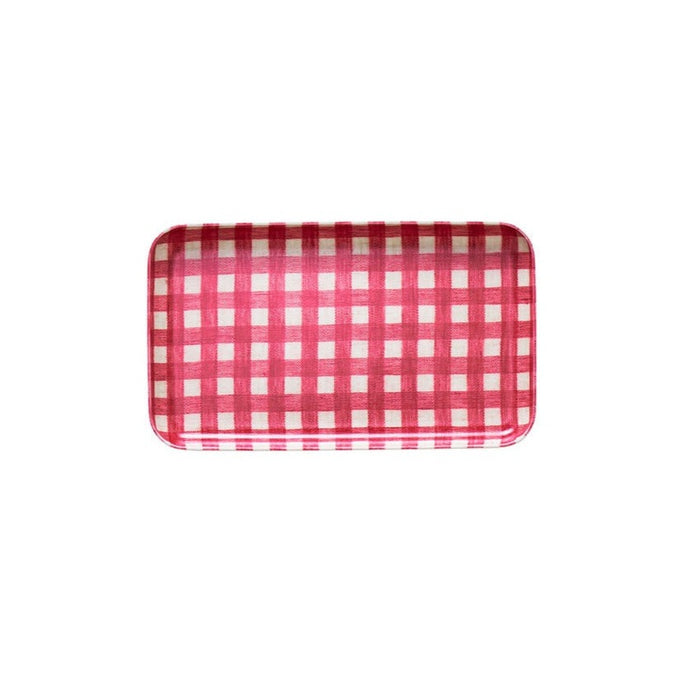 Small Linen Coated Tray - Winter's Moon