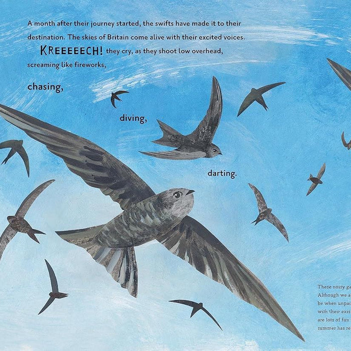 bookspeed - super swifts kids book spread - winter's moon