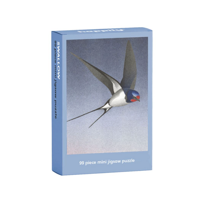bookspeed - swallow mini 99 piece puzzle - winter's moon