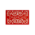 'Thank You' Pack of 6 Mini Cards