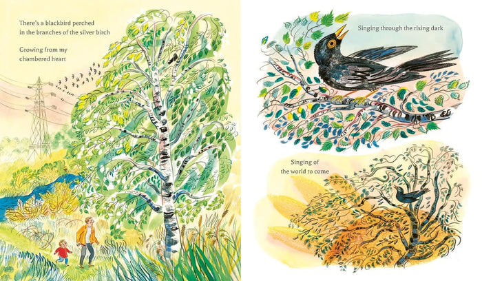 bookspeed - a world to come kids book spread 3 - winter's moon