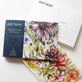 artway - watercolour postcards - winter's moon