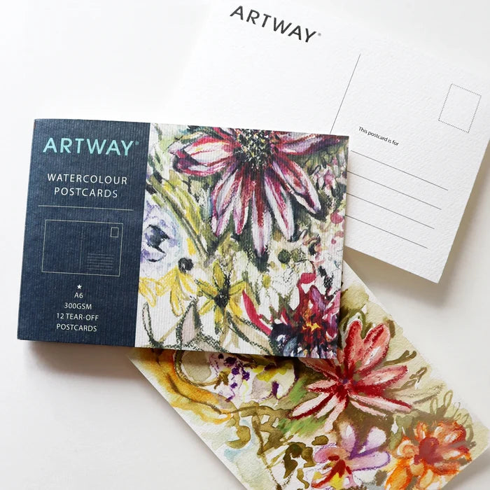 artway - watercolour postcards - winter's moon