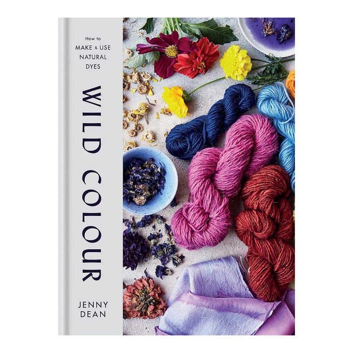 bookspeed - cover of wild colour natural dyes book - winter's moon