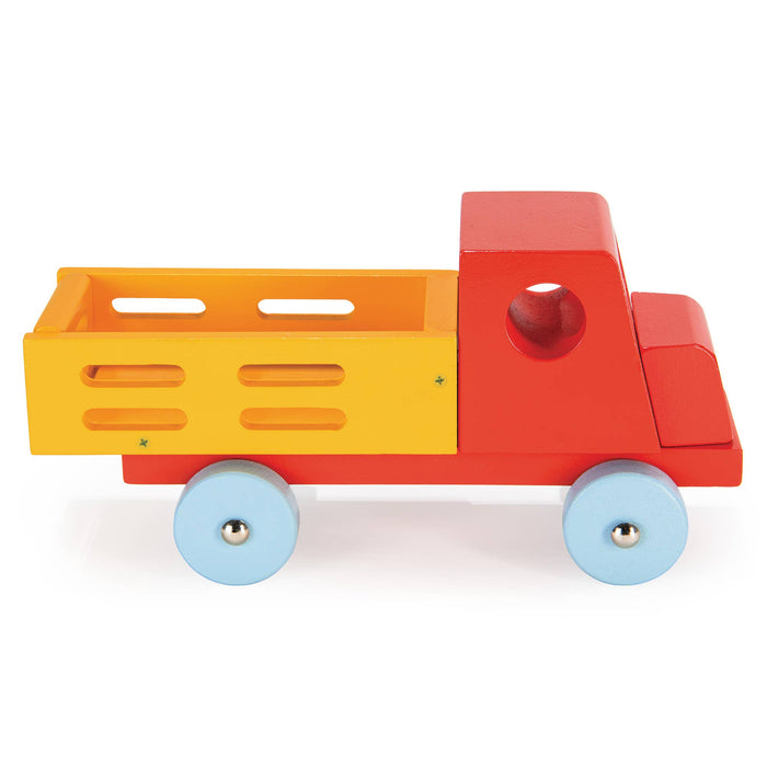 Wooden Mentari Toy Truck - Winter's Moon