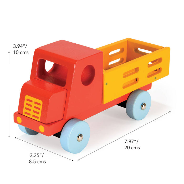 Wooden Mentari Toy Truck - Winter's Moon