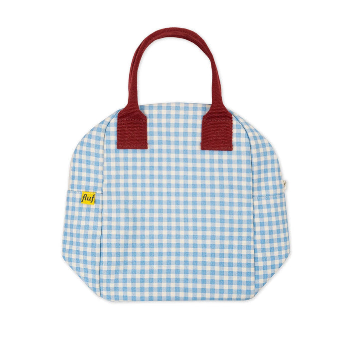 Zipper Lunch - Gingham Sky